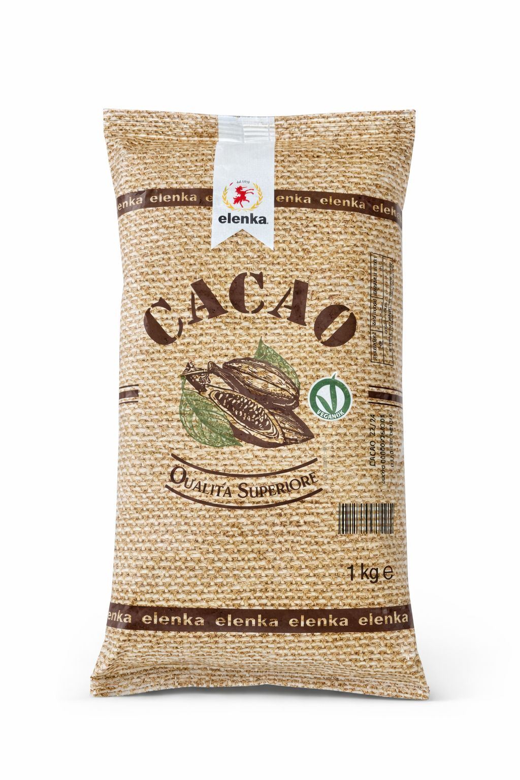 Cacao Elenka 1KG - Vegan e Alta Qualità